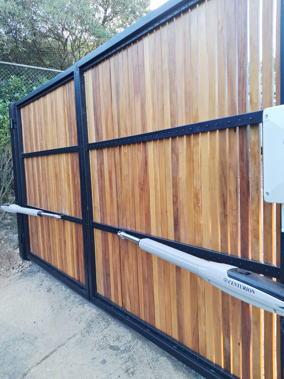 Wood + Steel Frame